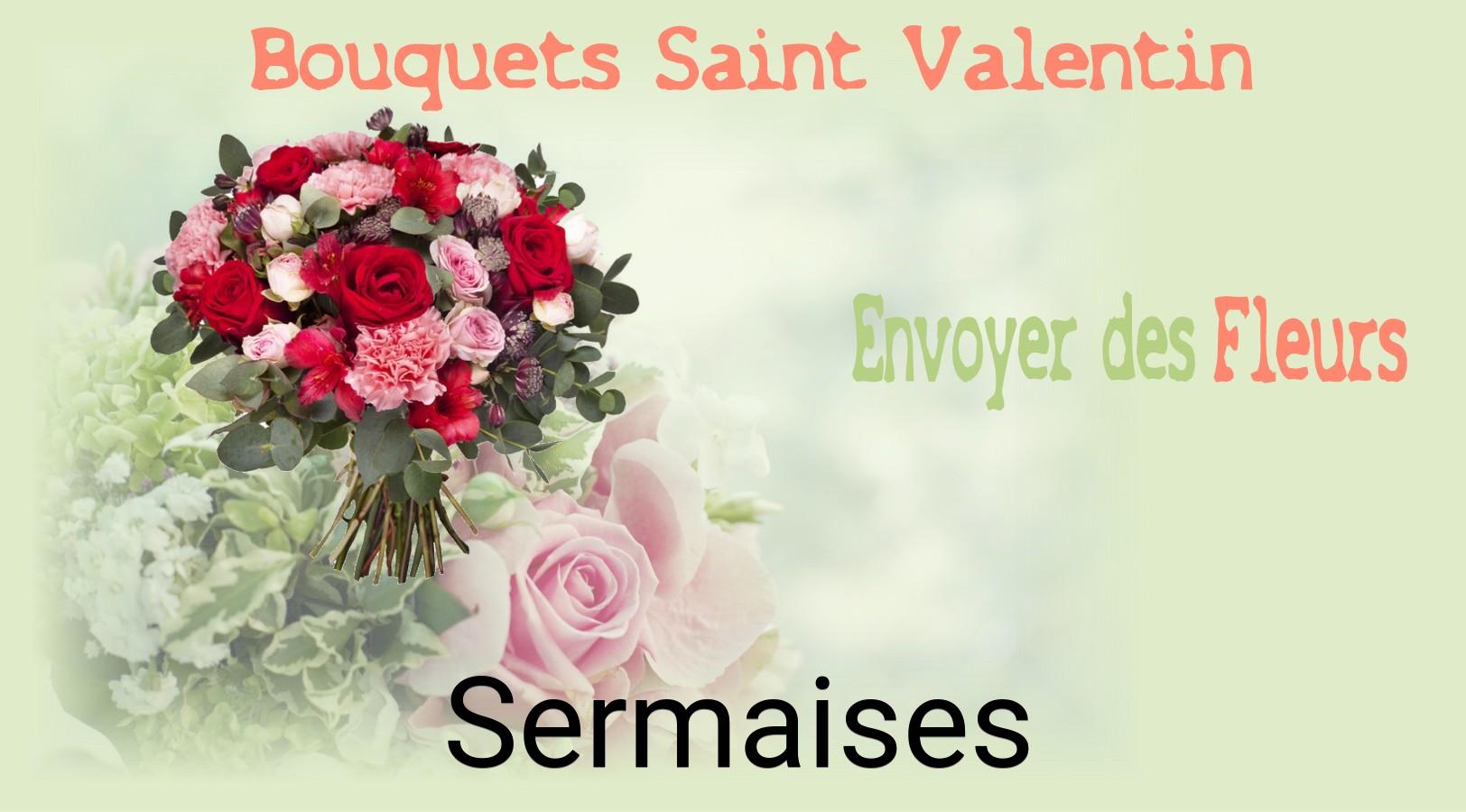 Roses de Saint-Valentin livrées à Sermaises